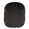 6'x7' Plain Collapsible Reversible Background Black/White