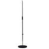 Round Base Mic. Stand - BLK