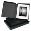 Black Clamshell Portfollio Box 20 1/4" x 24 1/4" -  2" Depth