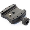 Quick Release Clamp Rubber Knob, Dbl Speed Thread, Detent Pin