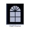 Window Pattern Half Dome 22x22 to Fit Frame 5010/5000
