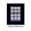 Window Pattern Open Window 16x16 to Fit Frame 5040