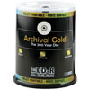 CD-R 700MB GOLD Archival Disc with Scratch Armor 100 Spindle