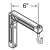 6" (2) Non-Adjustable Wall Brackets f/Star, Luma/2, Targa