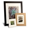 7" x 9" Metro Black Seamless Frame with 5" x 7" Single Mat Opening # 08