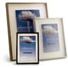18" x 22" Cirrus Black Aluminum Frame best fits up to 16" x 20" Images