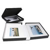 10-031 Onyx Portfolio 2" 17 1/4x 22 1/4" Blk/Wht Lining