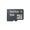 4GB Micro SDHC Class 4 Card w/ Adaptor