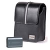 G-Series NB-2LH Accessory Power Pack includes Leather Case, NB-2LH Battery Pack