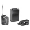ATW-1823D 1800 Series Portable Dual Wireless Combo System includes Dual Receiver, UniPak and Plug-In Transmitter