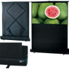 RoadWarrior 80" Projection Screen (48"x64") NTSC Glass Beaded