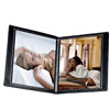 13" x 19" Presentation Book Art Profolio w/PolyGlass,Pro. Black, 24 pages
