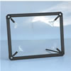 12mm Afix Frames Black for 11"x17" prints and posters (Aluminum Square Profile)