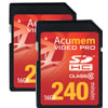 16GB (240 Minute) Video SDHC Card Class 6 (2 Pack)
