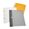 11" x 14" Ice Nine P Grey Polypropylene Light Series Portfolio Cover