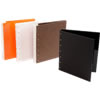 8.5" x 11" x 0.5" Presence L Black Vivid Series 3 Ring Binder