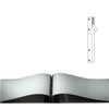 8.5" Adhesive Hinges 10 Pack (also includes 10 spacers)