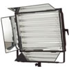 Fluorescent Light Bank Kit 55Wx6 DMX with Silver Eggcrate Louver