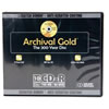 CD-R  w/Hard Case Binder w/10 CD Sleeves GOLD Archival With Scratch Armor