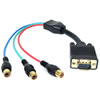 1' VGA Monitor to RCA Component Video Cable