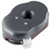 169-CL-01 16X9 Cine Lock with Receiver Plate, Oval T-Nut 1/4 1/4-20, 3/8 - 1/4 Stainless Step Stud, 3/8 -16