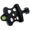Quick Release Clamp Rubber Knob, Dbl Speed Thread, Detent Pin, Level