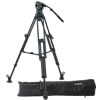 EI-7063 Series Video Tripod Kit with AT7402 Tripod , 7063H Head, Adjustable Mid-Spreader and Soft Case