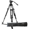 EI-7083-C2 Series Video Tripod Kit w/ CT7802 Carbon Tripod, 7083H Head, Ground Spreader and Soft Case