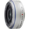 17mm f/2.8 Silver Micro 4/3 Lens
