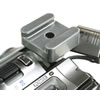 Mini Shoe to Universal Shoe Adapter for Canon Consumer, Silver