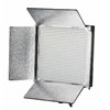 LED Video Light w/2x500 LEDs Dimmable + Colour Temperature, 4pin XLR Connector and V Mount