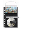 Four CD/DVD per Pouch and/or 4x6 Index Cards
