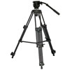 Aluminum Video Tripod w/75mm Fluid Head and Carry Case