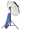 All in One Umbrella Kit 100cm (40") with Hotshoe Tilthead Shoelock