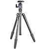 A0690 Aluminum Travel Angel Tripod Kit w/BH Head &amp; Bag -  AL Twist Lock