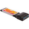 SuperSpeed Expresscard 2 port USB 3.0 for Laptop U3-ExpressCard