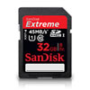 Extreme 32GB HD Video SDHC UHS-1 Class10 Card 45MB/s, 300x