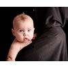 Baby Posing Coat Black