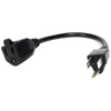 10' AC indoor extension cord Techcraft