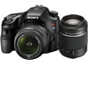 A65V w/ 18-55mm + 55-200mm Lenses