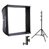 28" Apollo Flash Kit with 8 Light Stand and Mount Bracket Bundle
