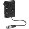 QRC-DUAL-PTGold Mount 4-pin XLR 2 PowerTap Outputs
