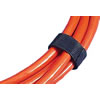Hook &amp; Loop Cable Ties 8" 10PK (Black)