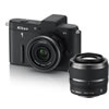 Nikon 1 V1 Black w/ 10mm f/2.8 &amp; 30-110mm f/3.5-5.6 VR (B)
