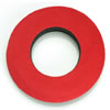 Small Round-Microfiber-Red