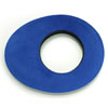 Large Oval -Microfiber-Blue