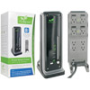 iGo Green Power Smart Tower 2: 7 outlet- 15 ft cord 4320 Joule protection