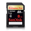 Extreme Pro 8GB SDHC UHS-1 Class 10 Card 95MB/s, 633x