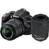 D3200 Black w/ AF-S 18-55mm VR &amp; AF-S 55-200mm VR