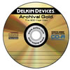 CD-R 700MB GOLD Archival Disc with Scratch Armor 25 Spindle